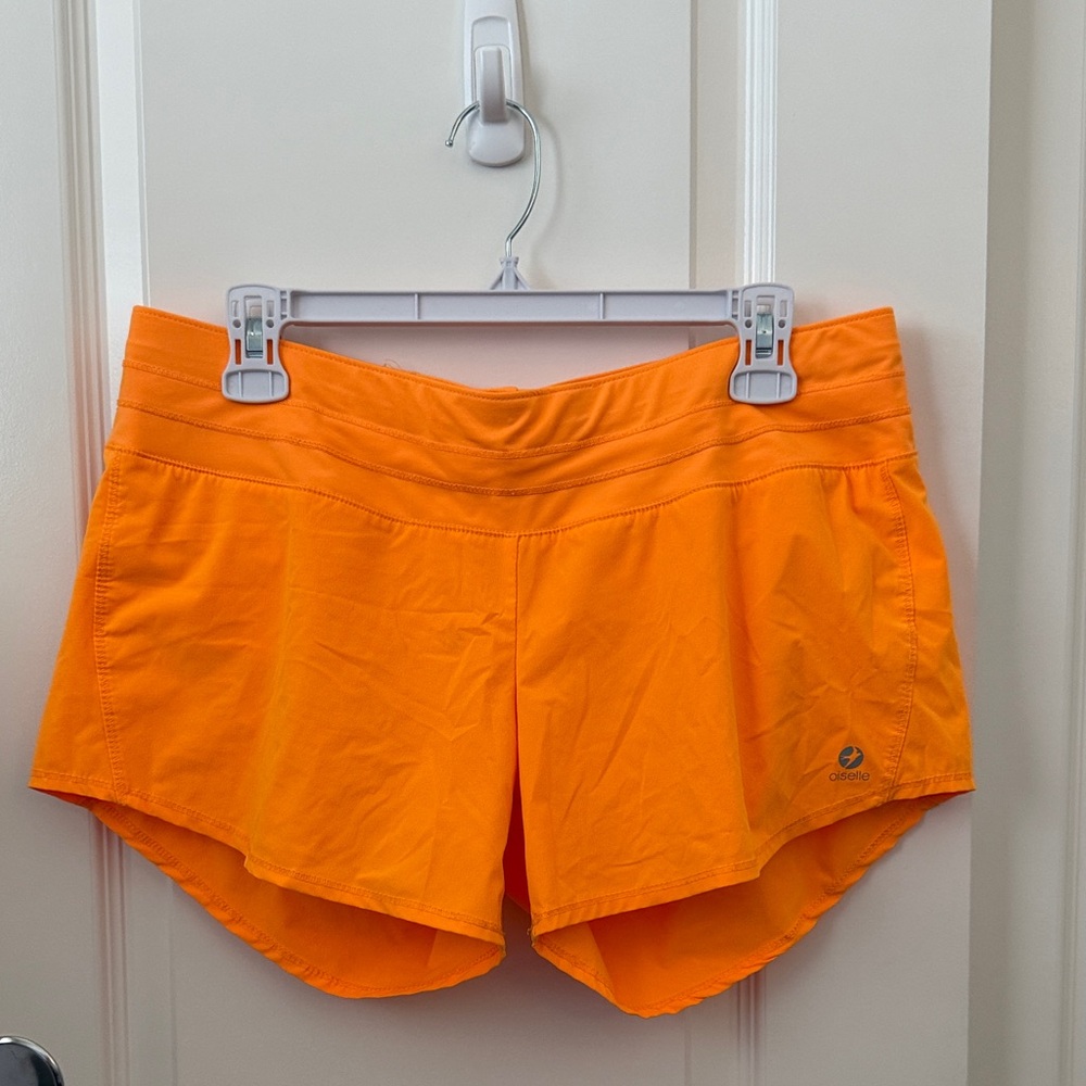 Oiselle Roga running short - 8 - pop (orange)